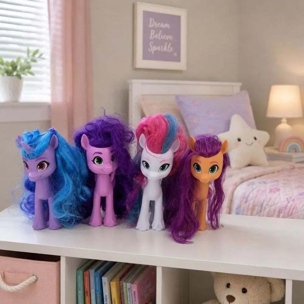 Hasbro My Little Pony Toy Horses Lot Of 4. 2021.